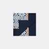La Doublej Table Linens Palazzo Blue Uni In Blue