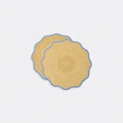 La Doublej Table Linens Solid Light Blue Uni