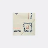 La Doublej Table Linens Wildbird Placée Blue Uni In Blue