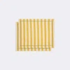 La Doublej Table Linens Yellow Uni In Yellow