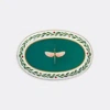 La Doublej Tableware Libellula Green Uni In Green