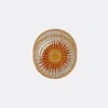 La Doublej Sunrays Set Of 2 Porcelain Dessert Plates In Multicolor