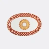 La Doublej Oval Platter In Multicolor