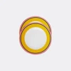La Doublej Dinner Plates Set Of 2 In Rainbow Giallo Yellow