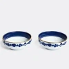 La Doublej Snack Bowl Set Of 2 In Blue