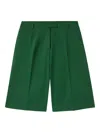 La Doublej Boyfriend Shorts In Green