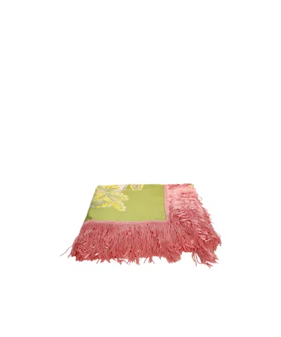 La Doublej Tasseled Scarf In Multi