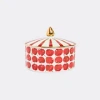 La Doublej Tea And Coffee Cherries Ivory Uni In Red