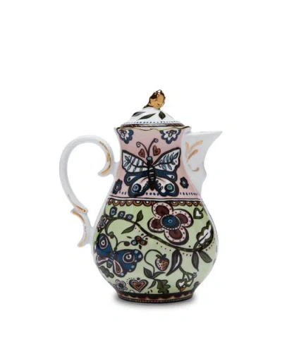 La Doublej Teapot Tree Of Life Light Gree