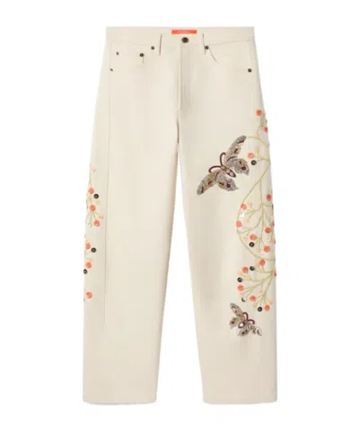 La Doublej The Barrel Jeans In Brown