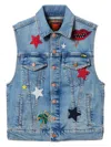 La Doublej The Clean Armhole Drifter Vest In Blue