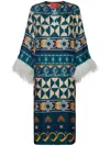 La Doublej The Kaftan In Blue