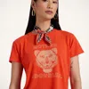 La Doublej The Sinful T-shirt In Playing Favorites Orange