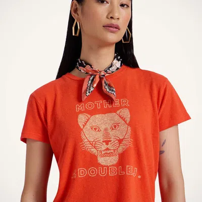 La Doublej The Sinful T-shirt In Playing Favorites Orange