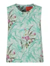 La Doublej La Scala Top In Blue