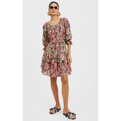 La Doublej The Uma Mini Dress Lilium Purple