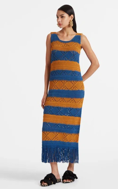 La Doublej The Yarn Dress In Multi