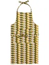 La Doublej Apron In Green