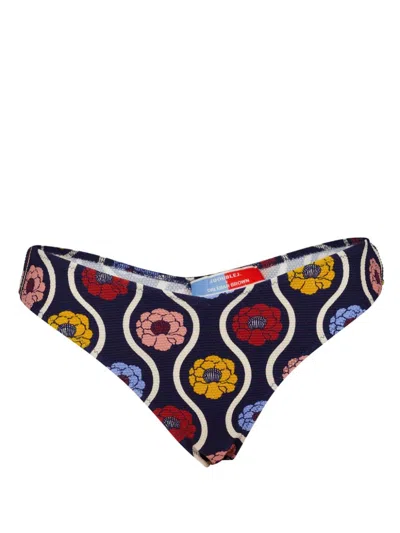 La Doublej Tom Mirage Bikini Bottom In Multi