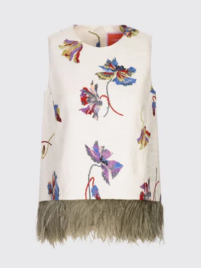 LA DOUBLEJ TOP LA DOUBLEJ WOMAN COLOR WHITE,H74784001