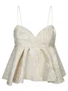 La Doublej Tops In White