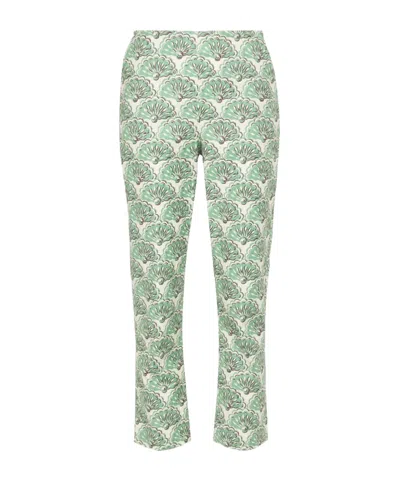 La Doublej Torero Slim-fit Trousers In Green