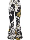 La Doublej New Meditation Pants In Marea Black In Yellow