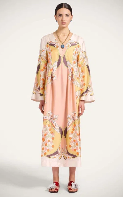 La Doublej Twin Flame Dress In Pink