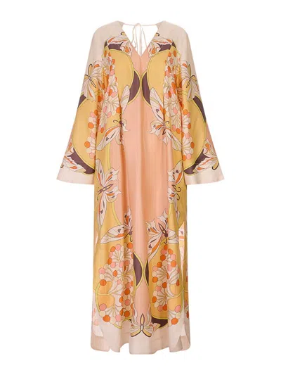 La Doublej Twin Flame Dress In Multi