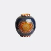 La Doublej Sunrays Midnight Medium Porcelain Vase In Multicolor