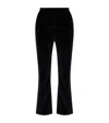 La Doublej 24/7 Jacquard Trousers In Black