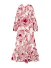 La Doublej Floral Maxi Dress In Multicolour