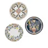 La Doublej 'vesuvio' Set Of Six Dessert Plates Home In Multicolor