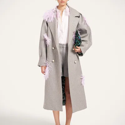 La Doublej Victoria Coat In Animal Print
