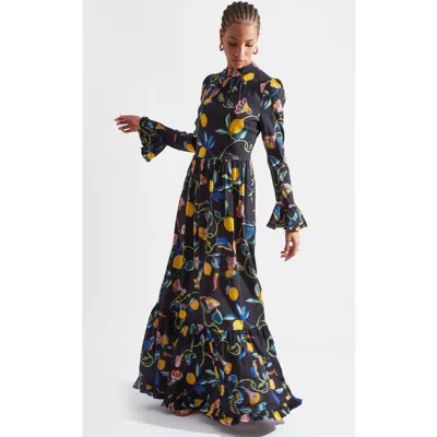 La Doublej Visconti Dress In Blue