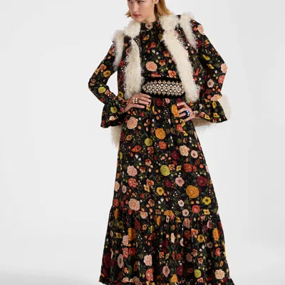 La Doublej Visconti Dress In Botticelli Black