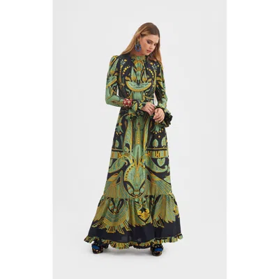 La Doublej Visconti Dress In Green