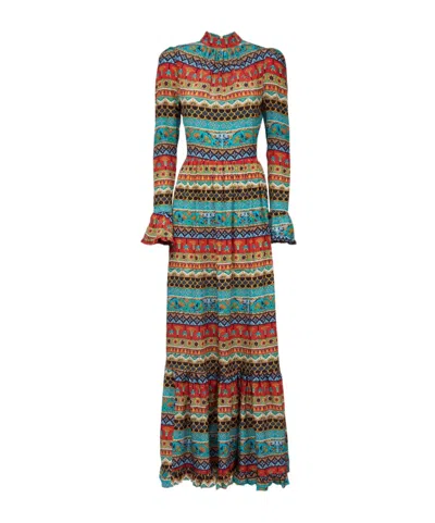 La Doublej Visconti Dress In Multi