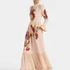 La Doublej Visconti Dress In Solid Light Pink