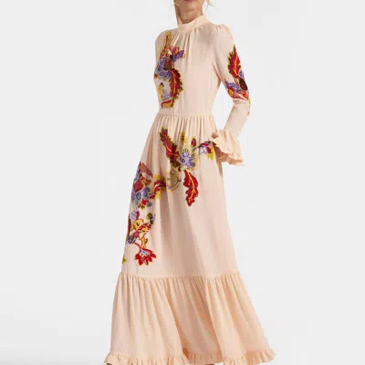 La Doublej Visconti Dress In Solid Light Pink