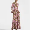 La Doublej Visconti Dress In Sylph Khaki
