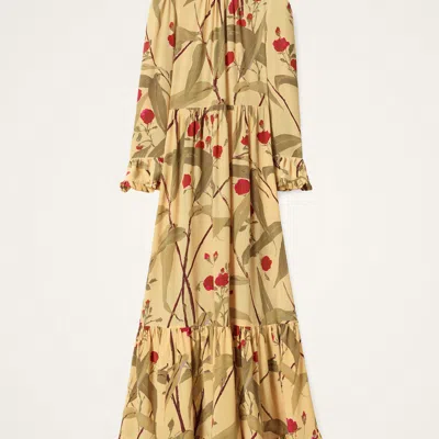 La Doublej Visconti Dress In Yellow