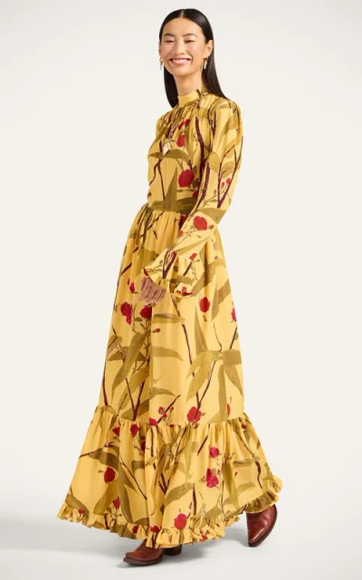 La Doublej Visconti Dress In Yellow