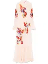 La Doublej Visconti Dress In Rosa