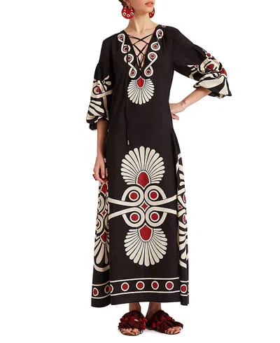 LA DOUBLEJ LA DOUBLEJ VIVIANA PLACEE MEDALLION DRESS
