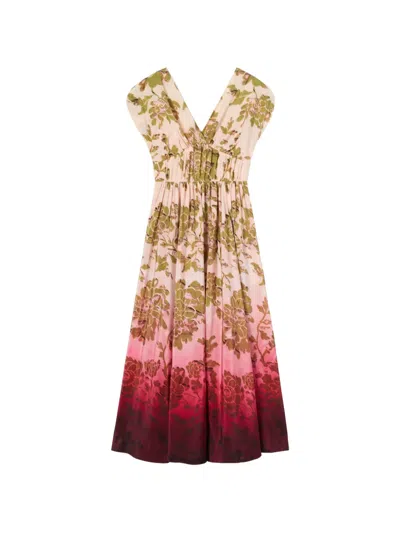 La Doublej Waldorf Dress In Brown