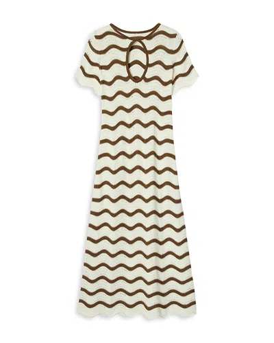 La Doublej Wavy String Dress In Multi