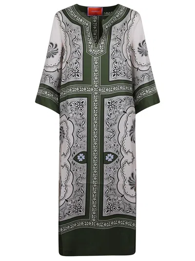 La Doublej White Kaftan Dress