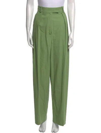 Pre-owned La Doublej Wide Leg Pants In Green