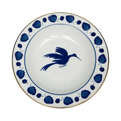 La Doublej Wildbird Soup Plate, Set Of 2